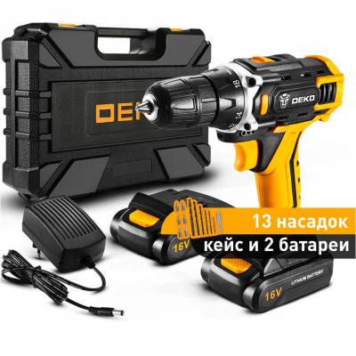 

Шуруповерт Deko DKCD16FU-S3 (13459)