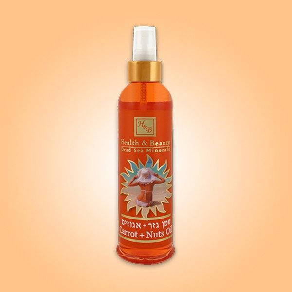 

Морковно - Ореховое масло для загара Health & Beauty, 250 мл, арт.843700