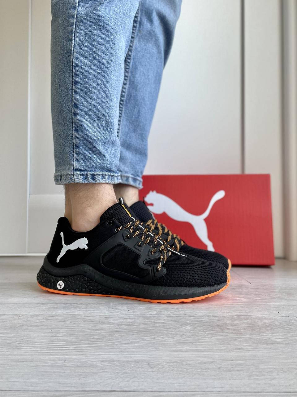 

Кроссовки мужские Puma Ignite, летние (черные), Черный