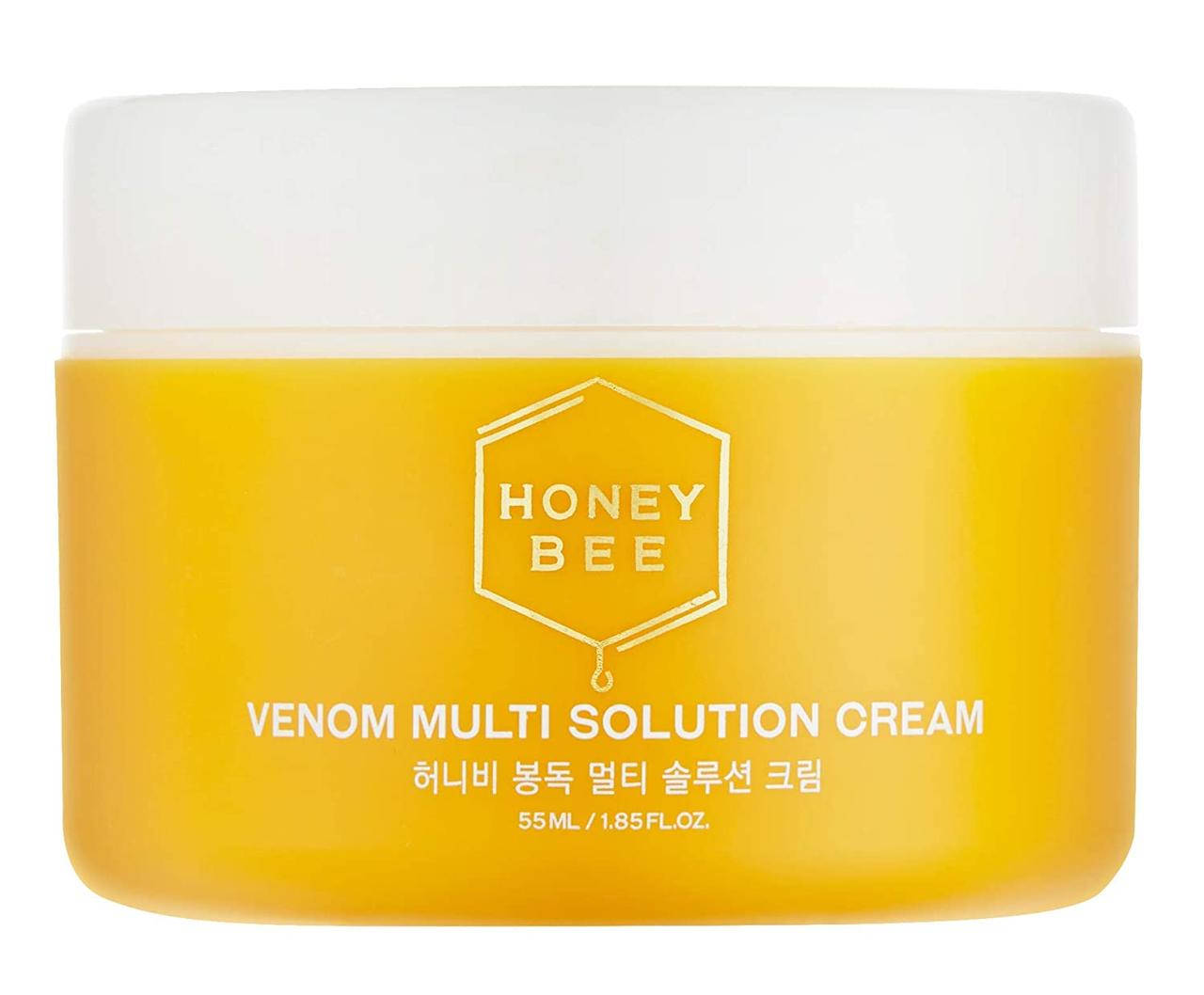 

Крем мультифункциональный с пчелиным ядом для лица True Island Honey Bee Venom Multi Solution Cream 55ml