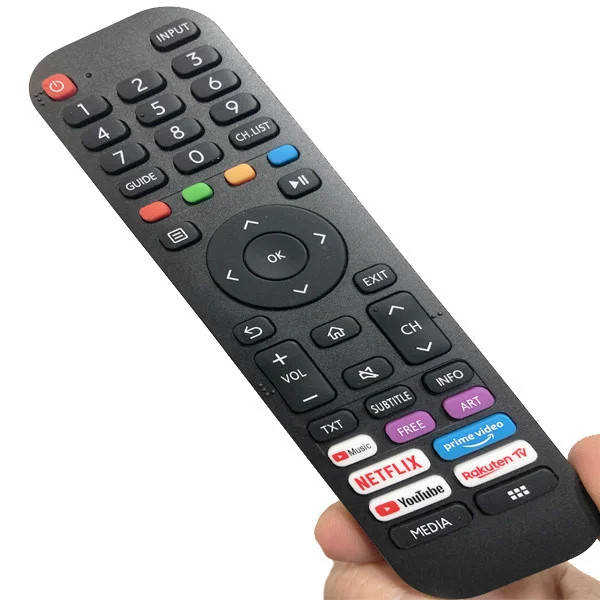 

Пульт для телевизора hisense en2f30h, Черный