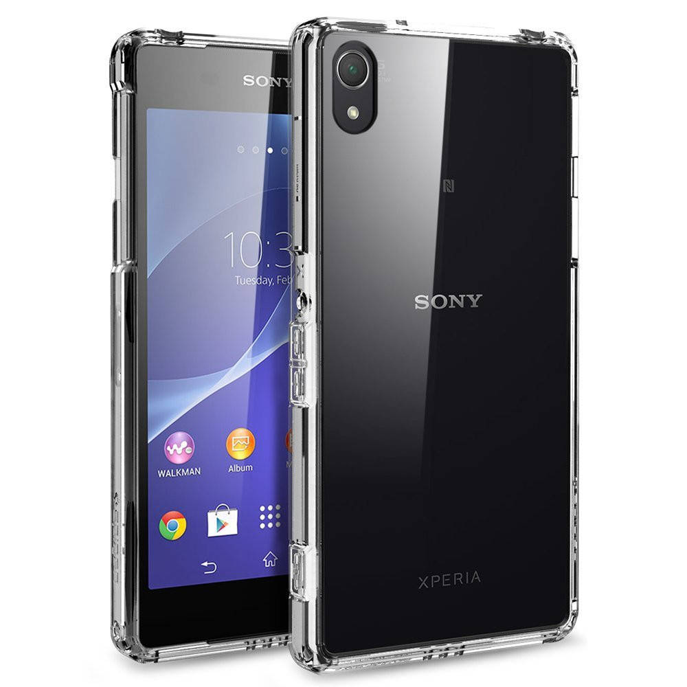 

Чехол силиконовый ультратонкий для Sony Xperia Z2 D6502 прозрачный