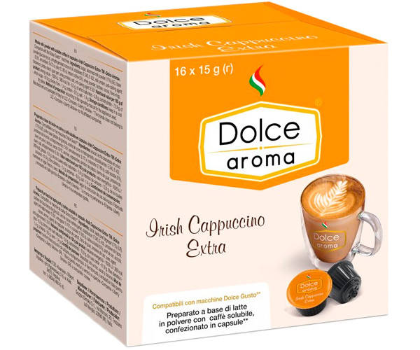 

Кофе в капсулах Dolce Aroma Irish Cappuccino Dolce Gusto 16 шт