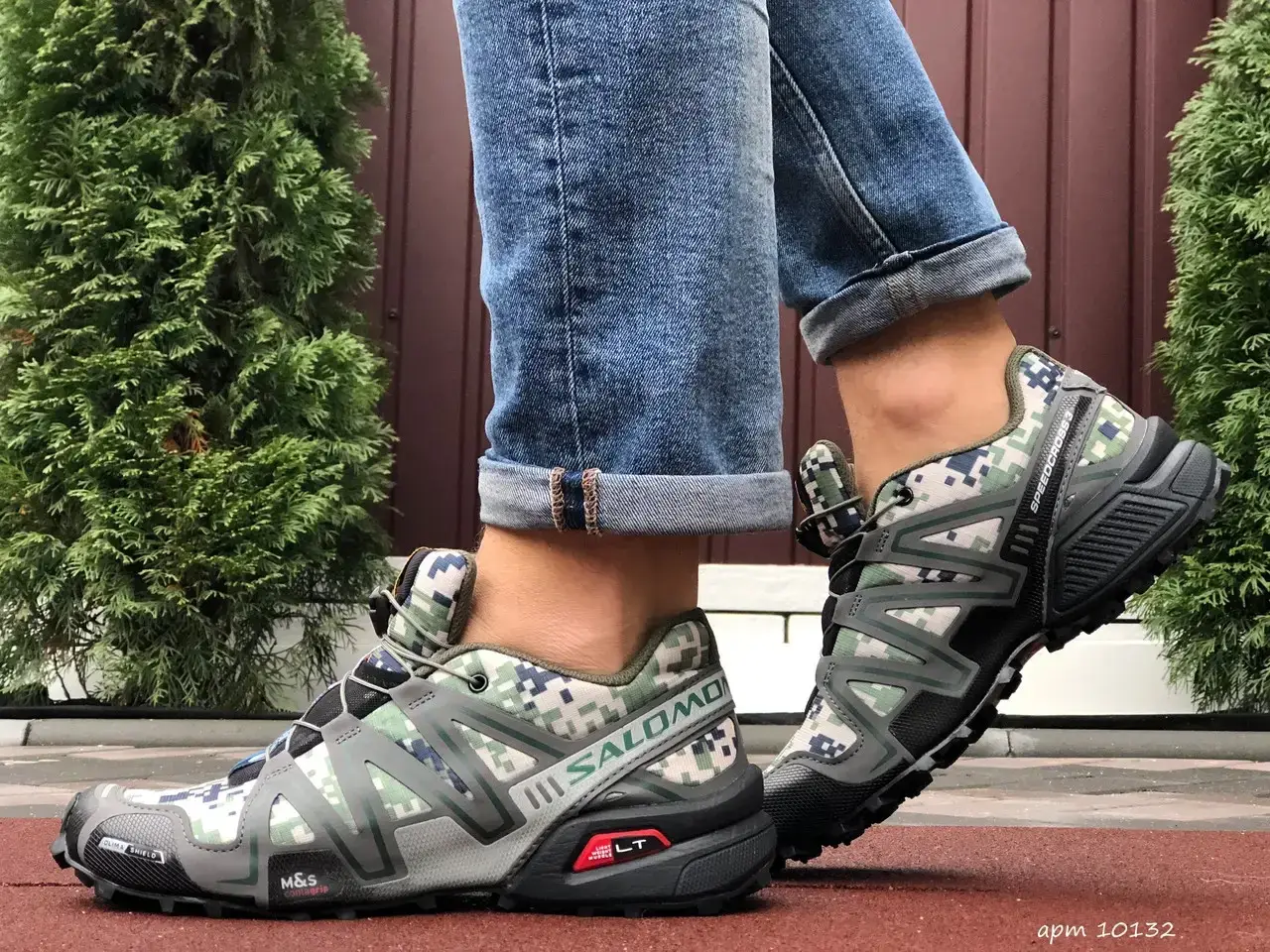

Мужские демисезонные кроссовки Salomon Speedcross 3 милитари [41-46] р.(45-28.4см), Хаки