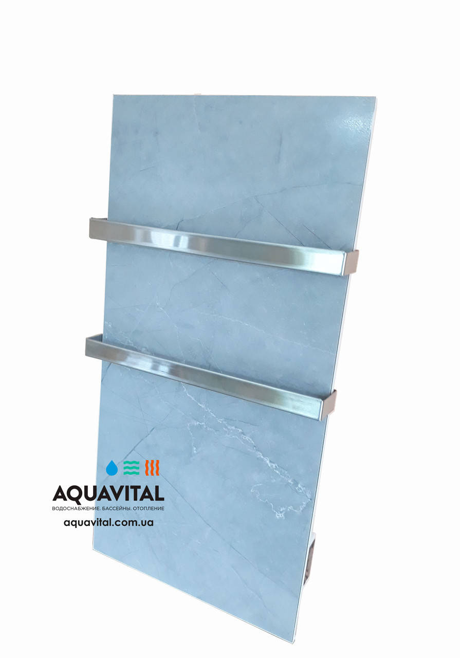 

Полотенцесушитель керамический Flyme 600T (2R) серый мрамор с программатором