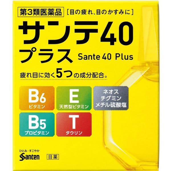 

Возрастные глазные капли с таурином, витаминами E, B5, В6 SANTE 40 Plus