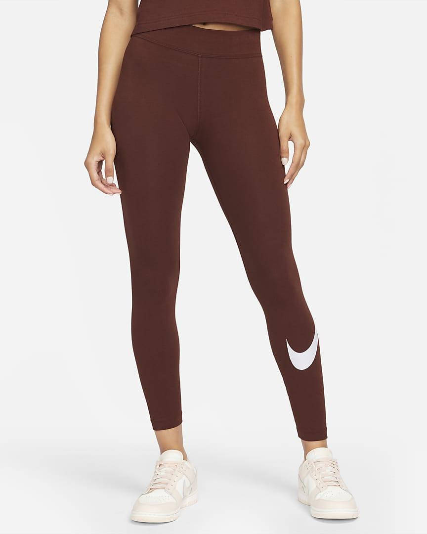 

Леггинсы женские Nike Sportswear Essential CZ8530-273 L, Бордовый