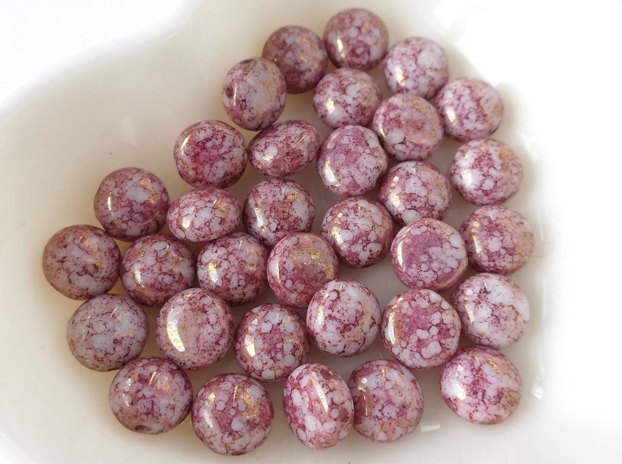 

Preciosa Candy 8 мм. Чеські скляні намистини 1 шт