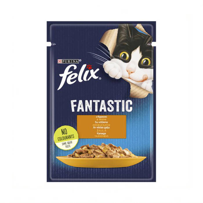 

Felix Fantastic с курицей в желе 85 г