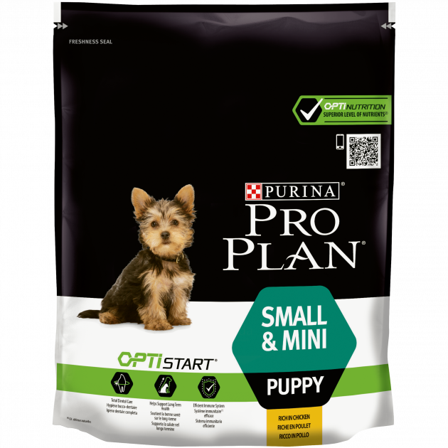 

Сухой корм для щенков маленьких пород Purina ProPlan Puppy Small&Mini с курицей 3кг