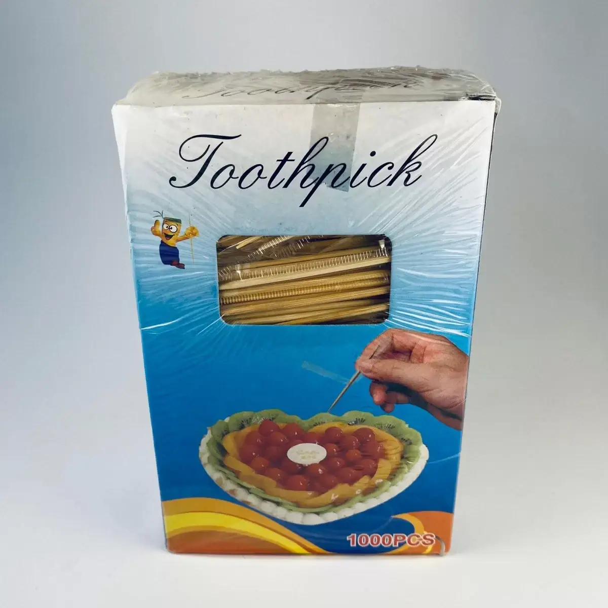 

Зубочистка индивидуальнаяTOOTHPICK 1000 шт. (50 шт. в ящике)
