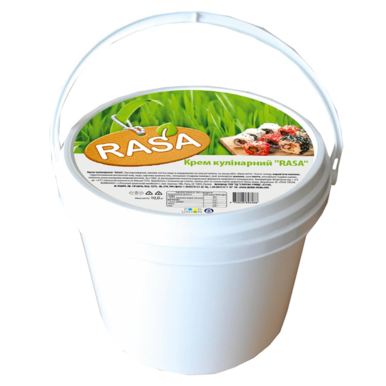 

Крем-сыр Кулинарный ТМ Rasa 10 кг