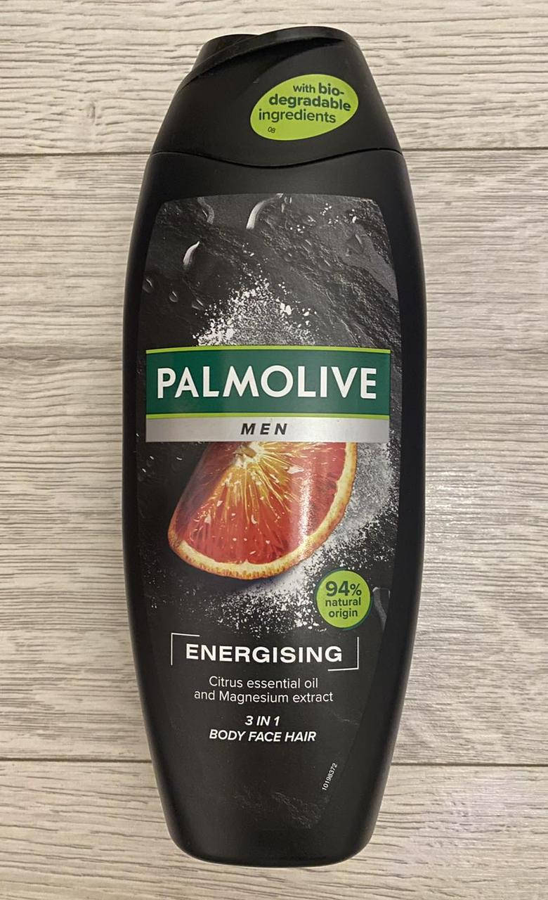

Palmolive men Citrus Fresh Цитрусова свіжість та ефірні масла 3в1 шампунь, гель для душа чоловічий 500мл