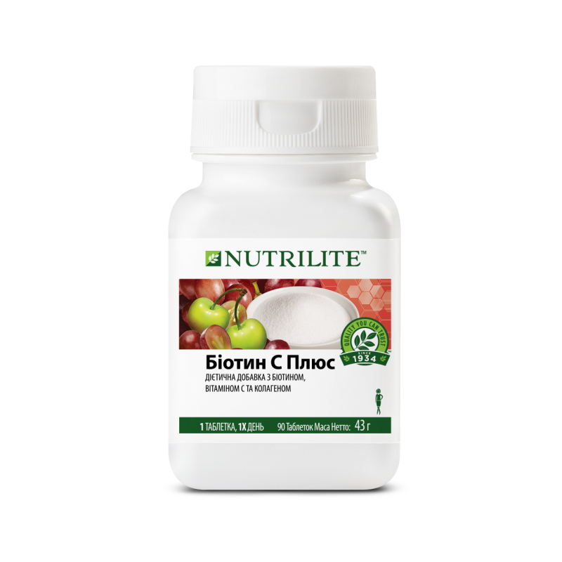 

NUTRILITE™ Биотин C плюс