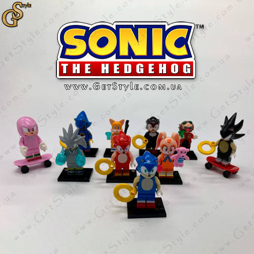 

Набор фигурок Мир Соник - "Sonic World" - 10 шт