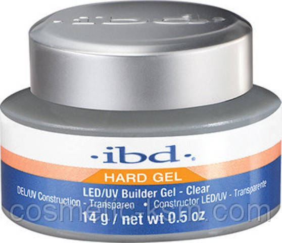 

Гель IBD LED/UV Builder Gel CLEAR 14 мл
