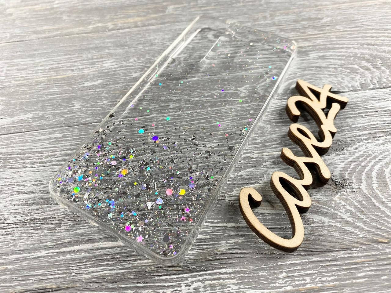 

TPU чехол Star Glitter для Samsung Galaxy S21 Plus прозрачный, Разные цвета