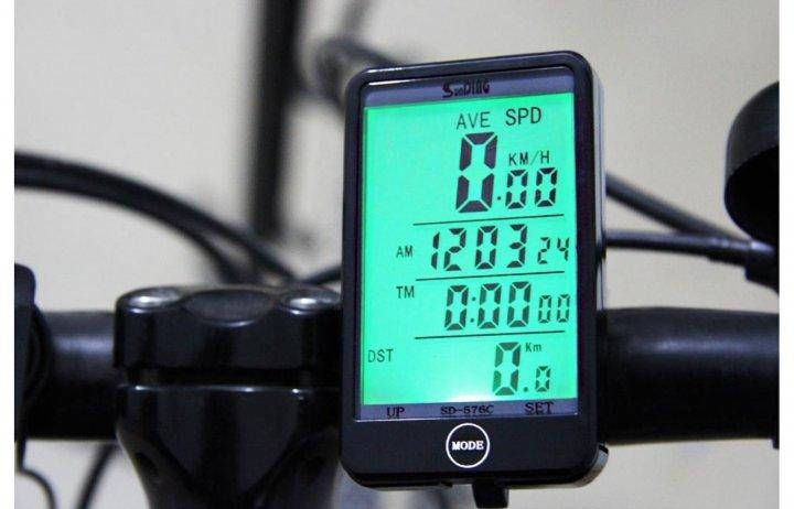 

Велокомпьютер SunDing SD-576C waterproof + 27 функций + подсветка 2.5 дюйм