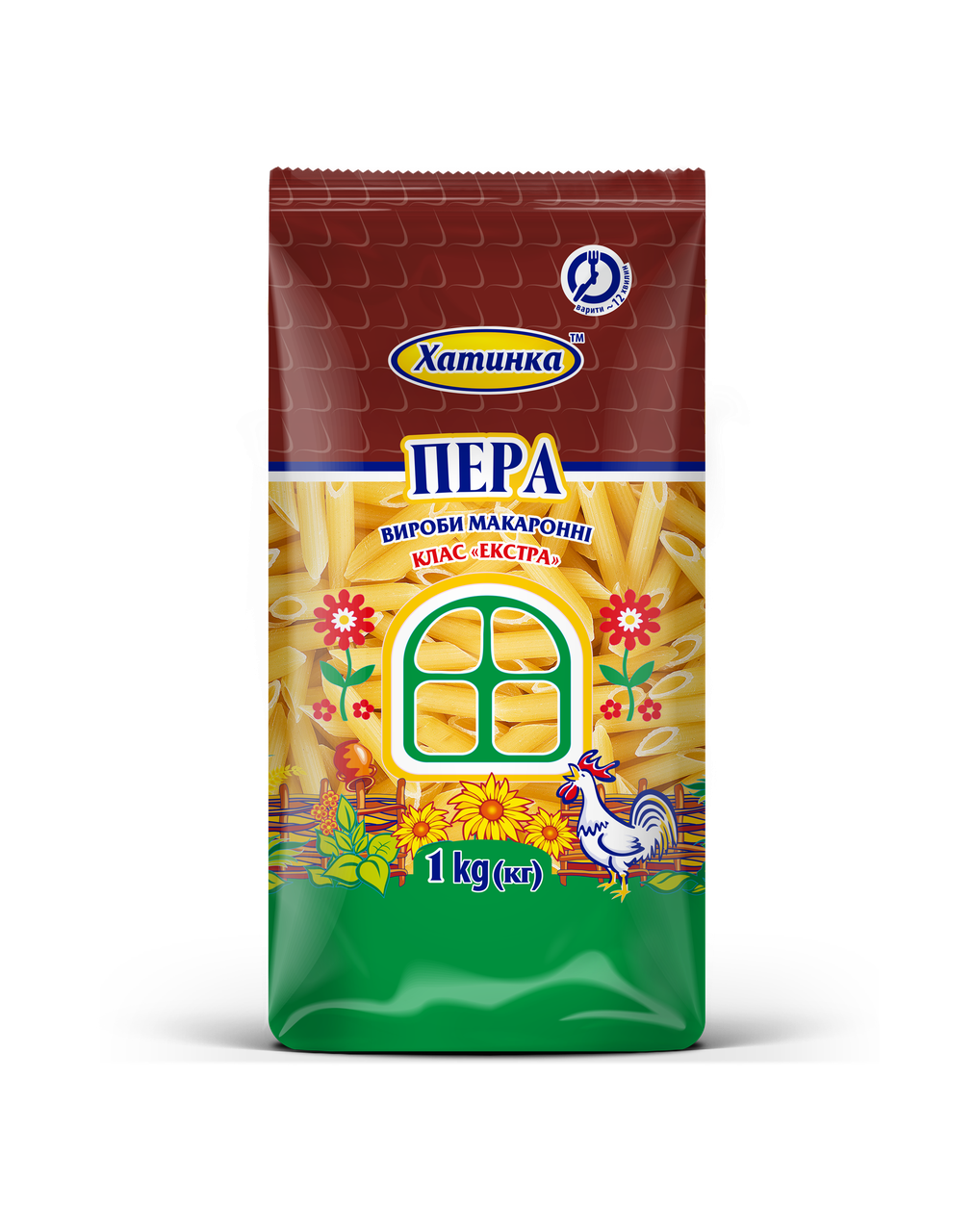 

Макароны ТМ Хатинка New , «Перо», 1000 гр.