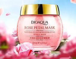 

Ночная увлажняющая маска для лица с экстрактом розы BioAqua Rose Petal Mask