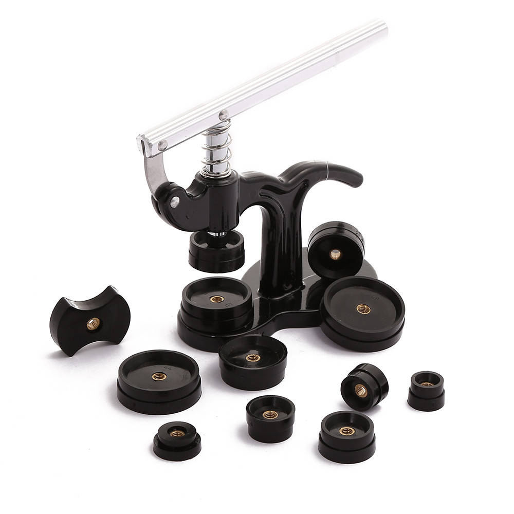 

Часовой пресс. Металл + 12 Пресс форм для часов. Ремонт часов, пресс-формы