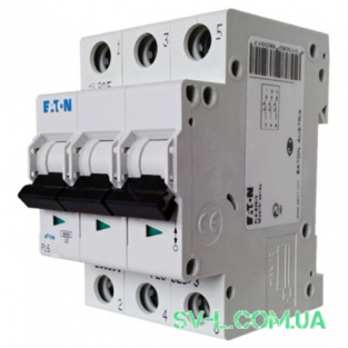 

Автоматический выключатель 32A 6кА 3 полюса тип C PL6-C32/3 Eaton (Moeller)