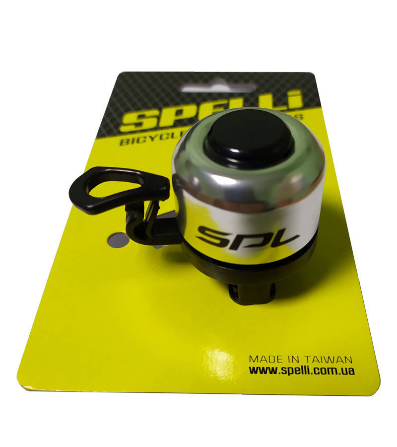 

Звонок велосипедный Spelli SBL-404 Серебро