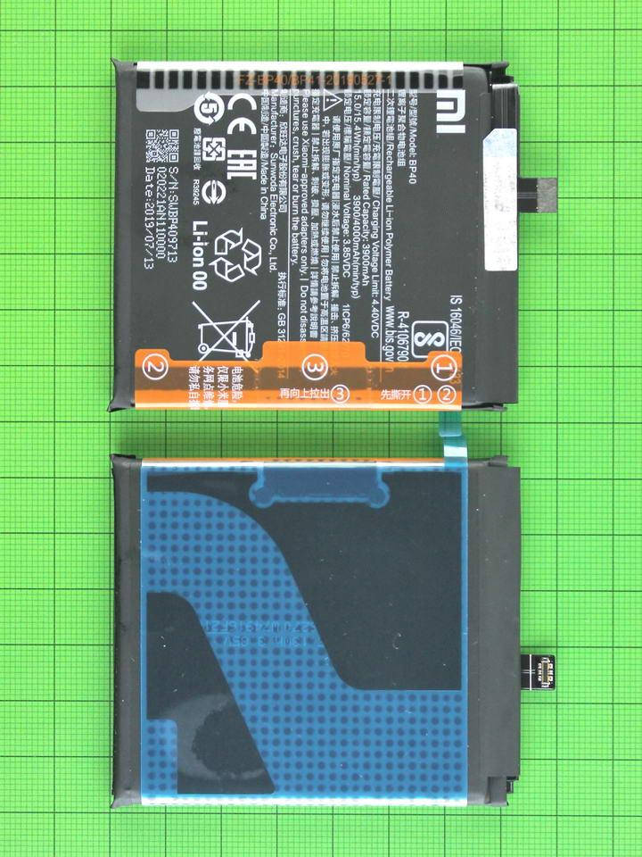 

Акумулятор BP40 Xiaomi Mi 9T Pro 4000mAh Оригінал #46BP40A08093