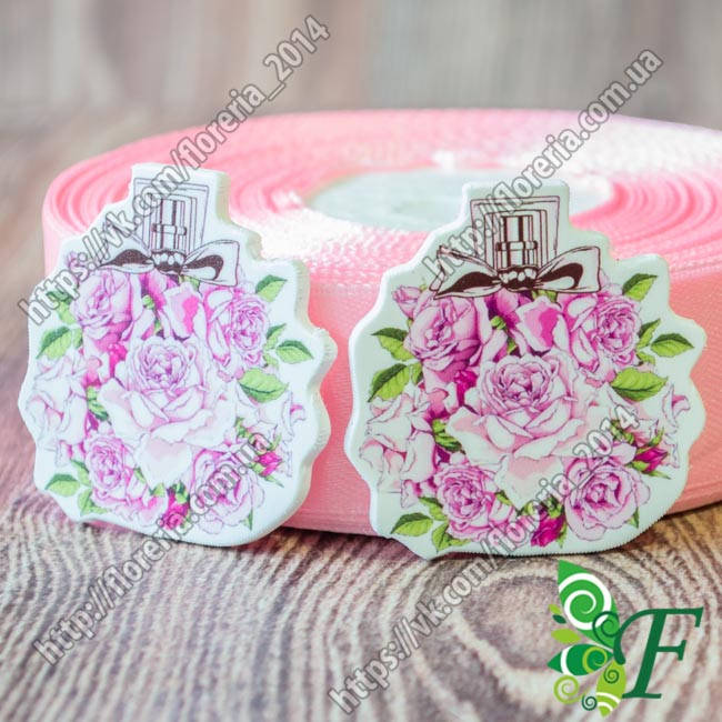 

Кабошон Серединка Духи цветочный флакон Сб-61, Разные цвета