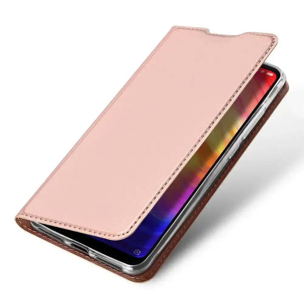 

Чехол книжка для Xiaomi Redmi Note 5 Розовый магнит