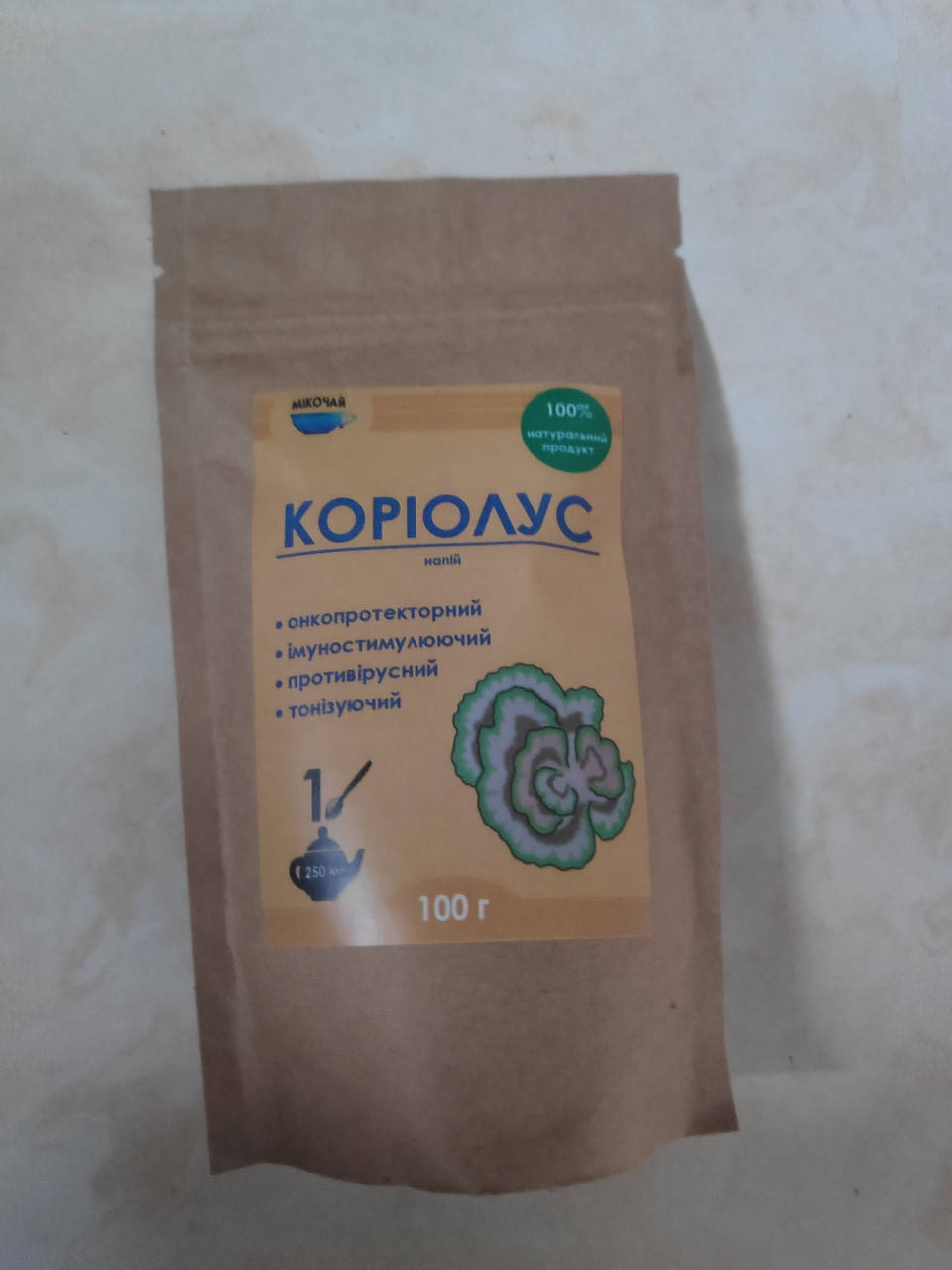 

Гриб кориолус (микочай)-100 гр.