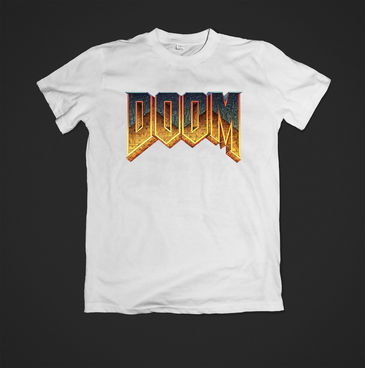 

Футболка мужская с принтом doom