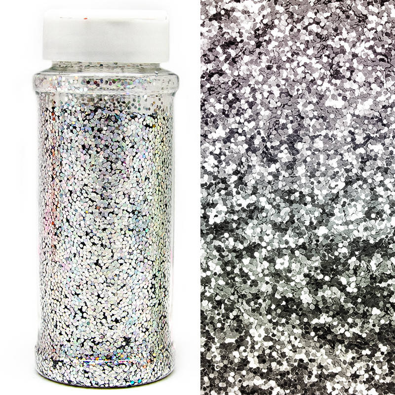 

Конфетти фольга Шестиугольники, Серебро, Голография, 90 гр.