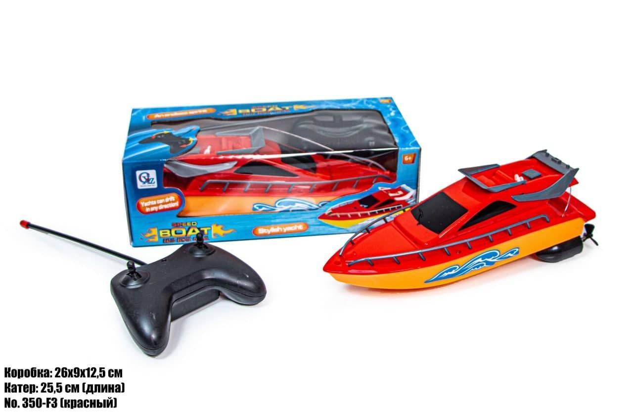 

Катер на радиоуправлении Speedboat 350-F3 Красный