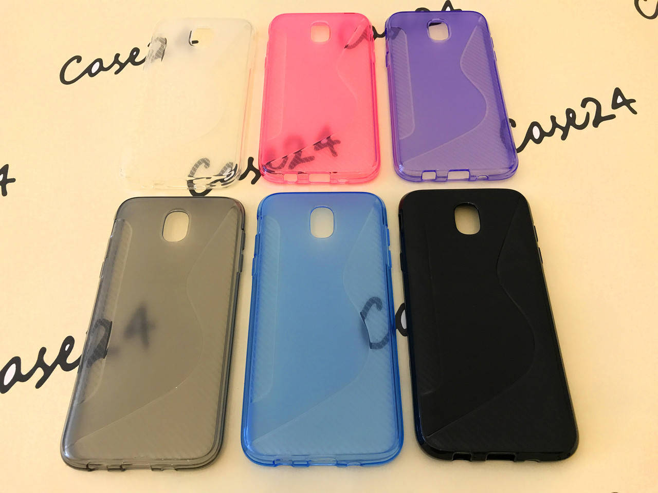 

Силиконовый чехол Duotone для Samsung Galaxy J7 2017 J730 (6 цветов), Разные цвета
