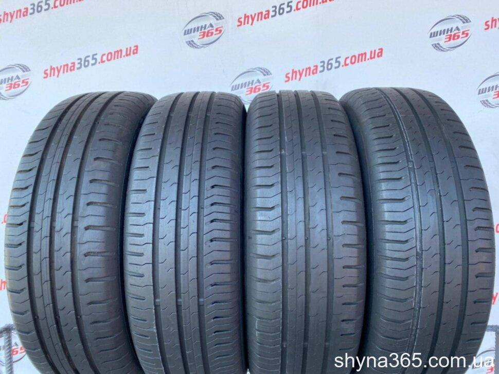 

Шины бу літня 215/55 R17 CONTINENTAL CONTIECOCONTACT 5 6mm