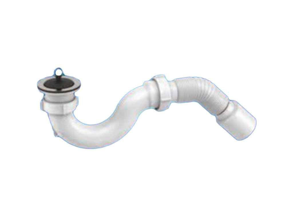 

Сифон Д0110 (Душ) L=400 D=50 ТМ SOLO PLAST