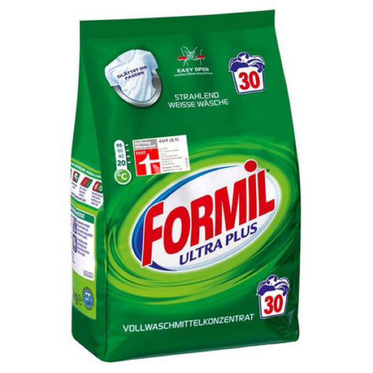 

Бесфосфатный стиральный порошок для белого белья Formil Aktiv , 30 стирок