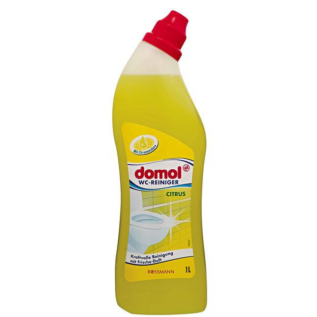 

Domol WC-Reiniger "Citrus" 1 l - Чистящий гель для унитаза "Лимон", 1 л