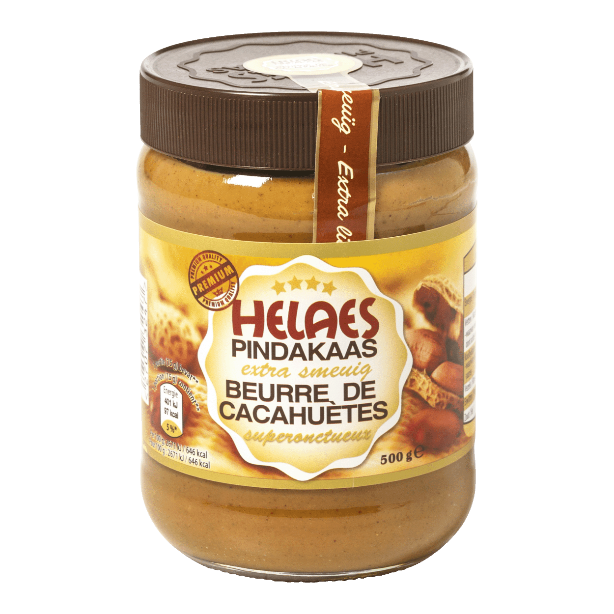 

Арахисовая паста голландская Helaes Pindakaas Extra 500 г
