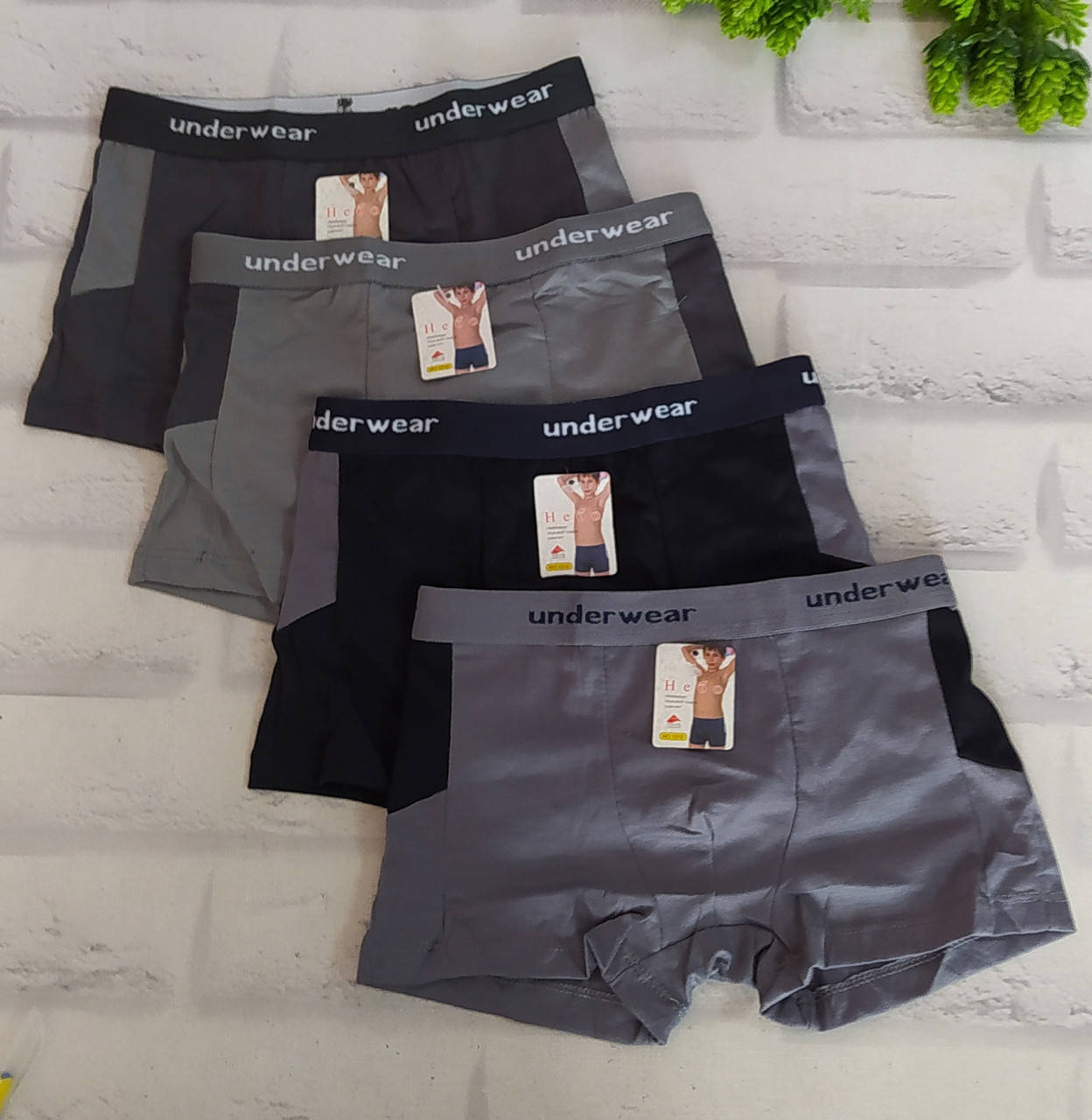 

Детские трусы на 6-8 лет для мальчика SD-BOY Y6323, Разные цвета