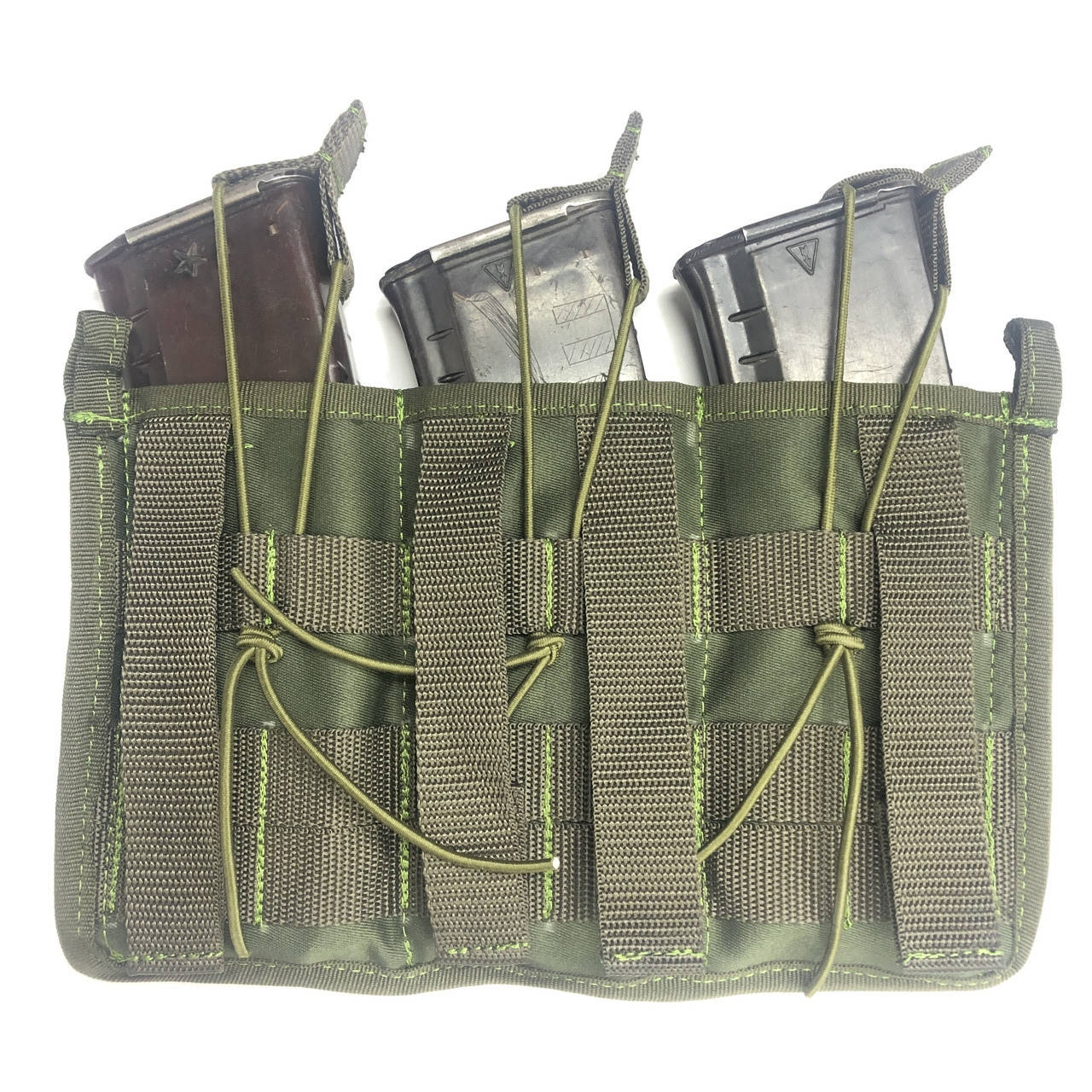 

Подсумок на 3 магазина Зеленый АК MOLLE к разгрузке