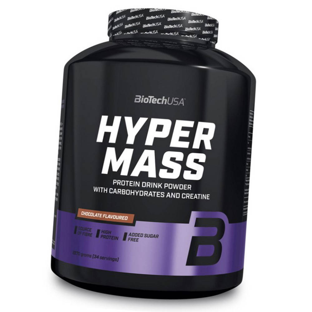 

Высокоуглеводный гейнер для набора массы BioTech Hyper Mass 2,27 кг
