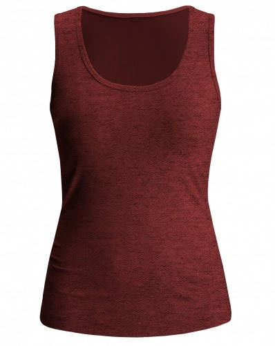 

Майка женская PREMIUM качество краный-меланж