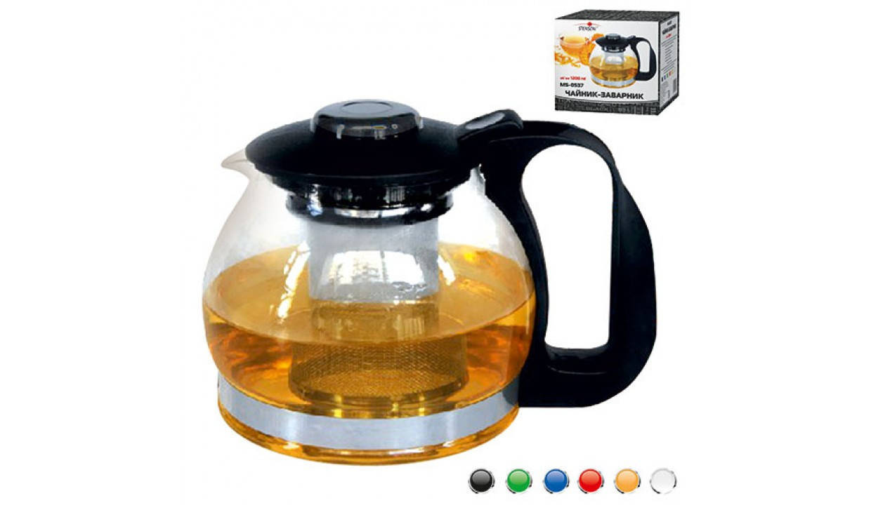 

Заварник стекло 1200мл 0537 MS