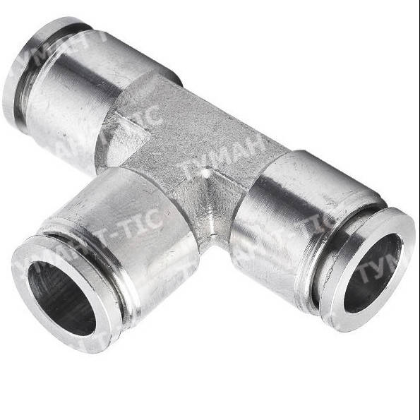

Муфта 3/8 тройник slip lock для систем туманообразования высокого давления