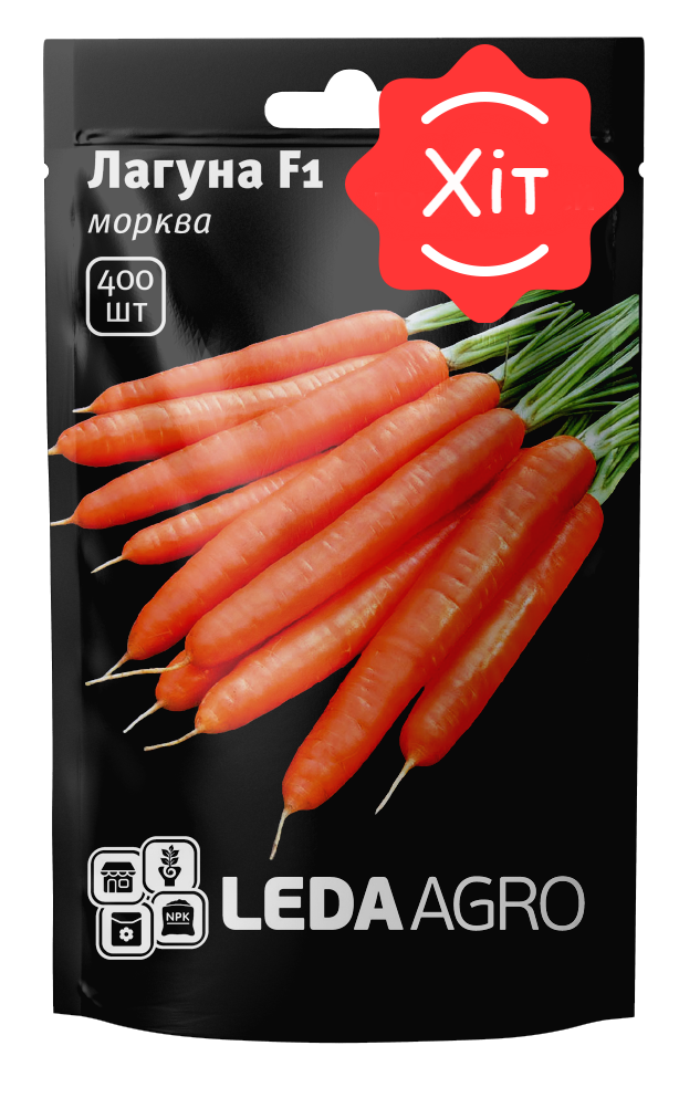 

Лагуна F1 400 шт Leda Agro Морква Насіння (Морковь Семена)