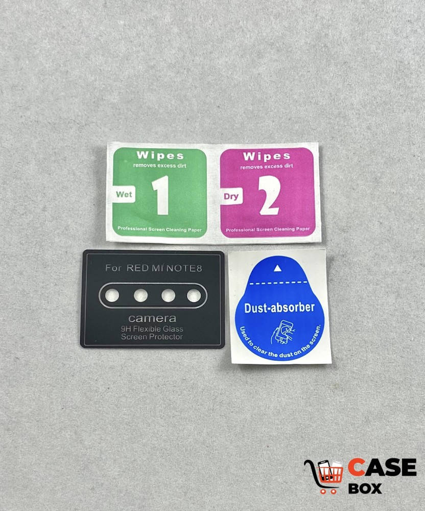

Гибкое защитное стекло на камеру (0.18mm) для Xiaomi Redmi Note 8