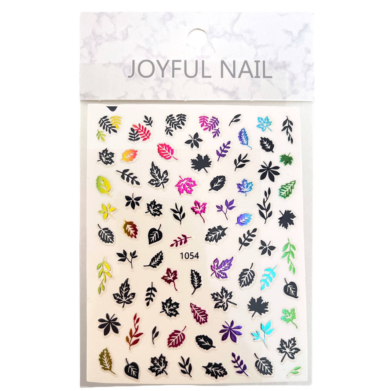 

Наклейки для ногтей - 3D стикеры JOYFUL NAIL для дизайна на клейкой основе №1054