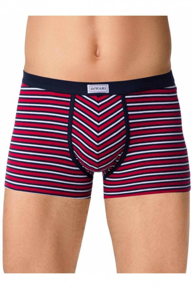 

Трусы мужские DiWaRi Band Shorts 810, XXL (110,114), red, Красный